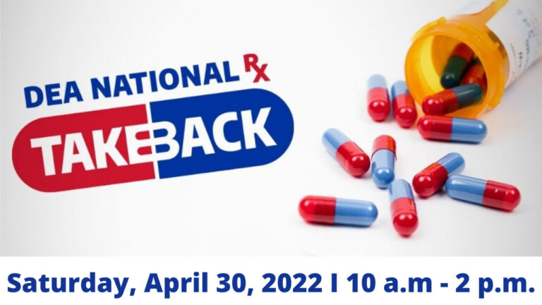 St. Albans Police Department Partners with DEA for National Prescription Drug Take-Back Event April 30