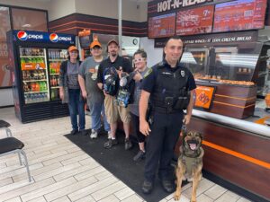 In a show of support for our local law enforcement professionals, Little Caesars Pizza in St. Albans, WV, recently participated in a regional fundraiser to benefit the St. Albans Police Department's K9 Unit.