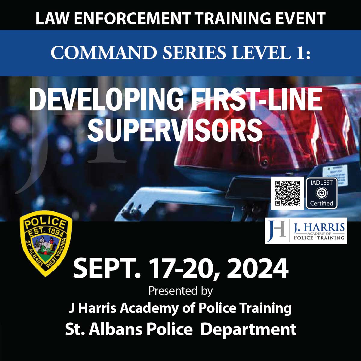 law enforcement training sept 17 20 2024