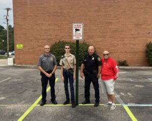 New Safe Exchange Points created in St. Albans with the help of Local Eagle Scout Ethan Cavendar