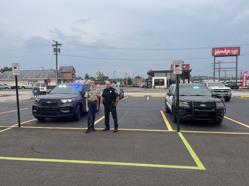 New Safe Exchange Points created in St. Albans with the help of Local Eagle Scout Ethan Cavendar